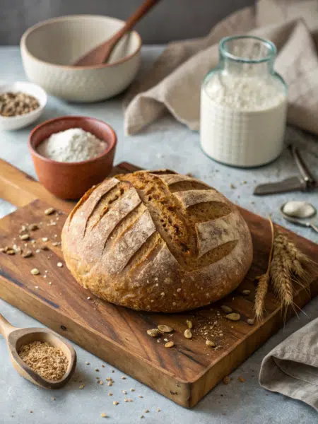 Spelt and Rye Sourdough