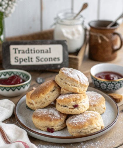 Traditional Spelt Scones