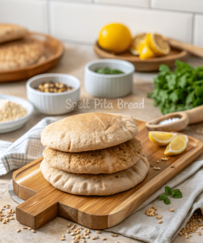 Spelt Pita Bread
