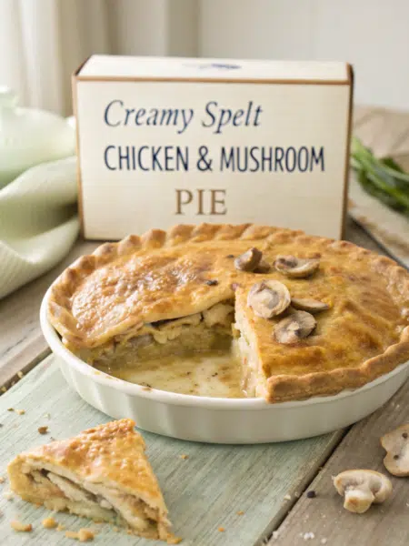 Spelt Steak and Kidney Pie