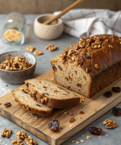 Spelt Fruit and Nut Bread