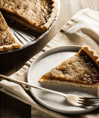 classic british spelt treacle tart