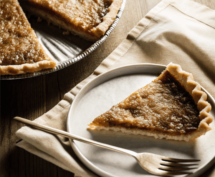 classic british spelt treacle tart
