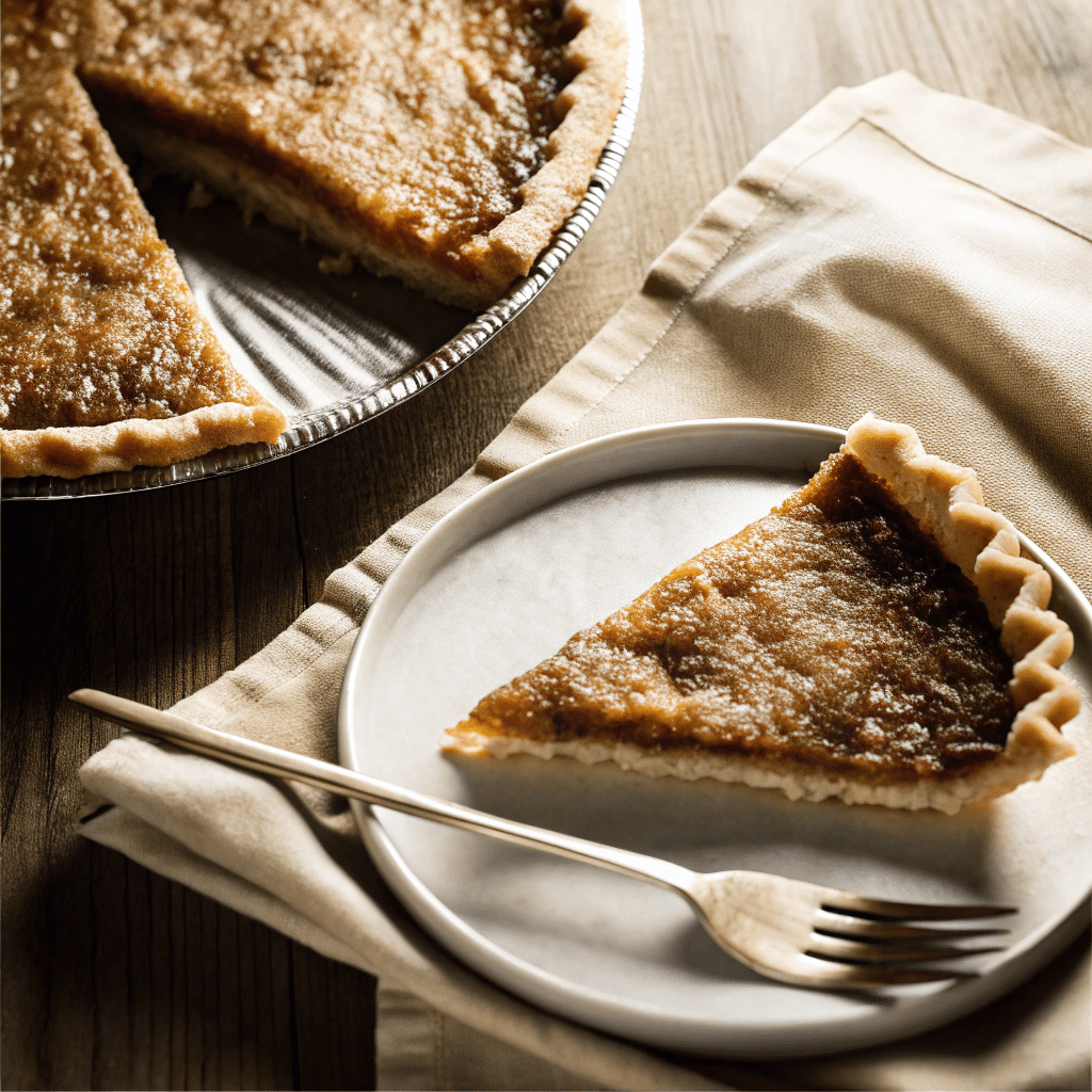 classic british spelt treacle tart