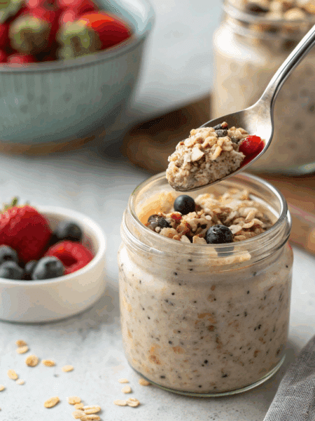spelt overnight oats recipe
