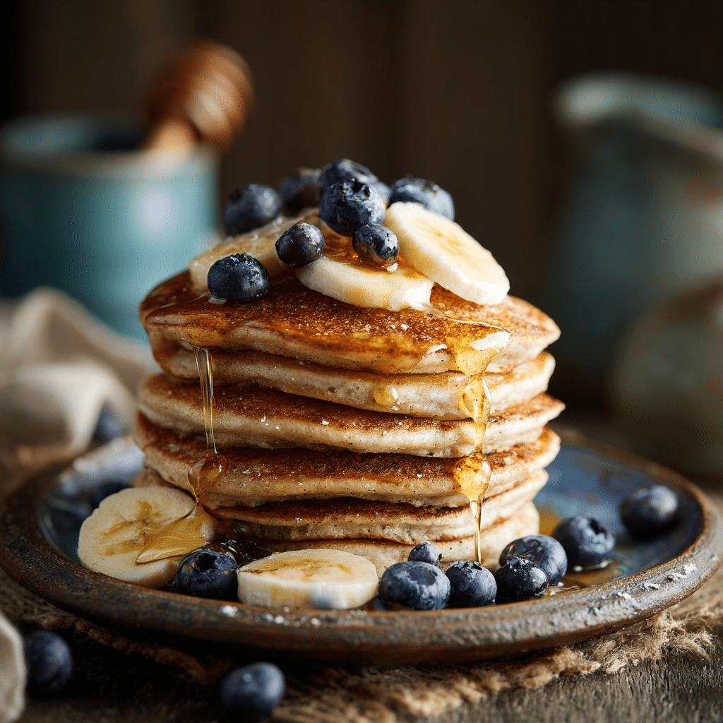 fluffy Spelt Protein Pancakes Recipe