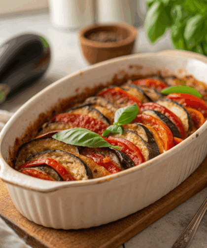 Spelt Ratatouille Bake