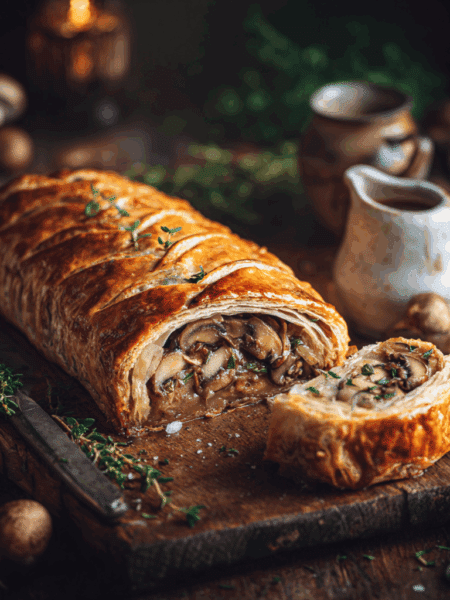 Spelt Mushroom Wellington